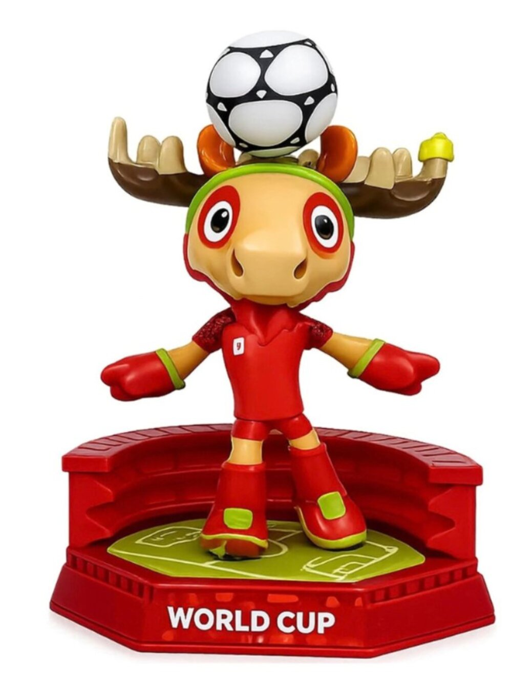 FIFA World Cup 2026 Canadian Mascot Maple The Moose Figure Official Product New